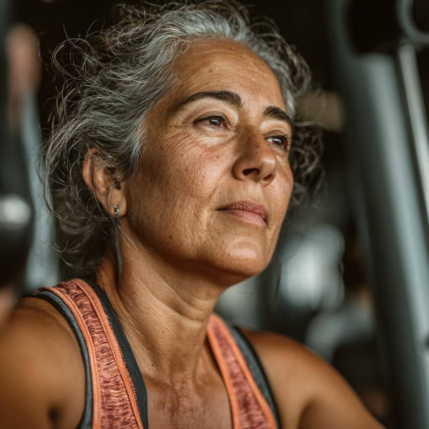 Adultos mayores disfrutando de ejercicio saludable